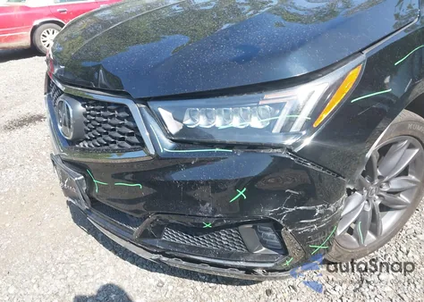 2019 Acura Mdx Tech A-Spec Pkgs из США, поврежденный, VIN 5J8YD4H0XKL021041